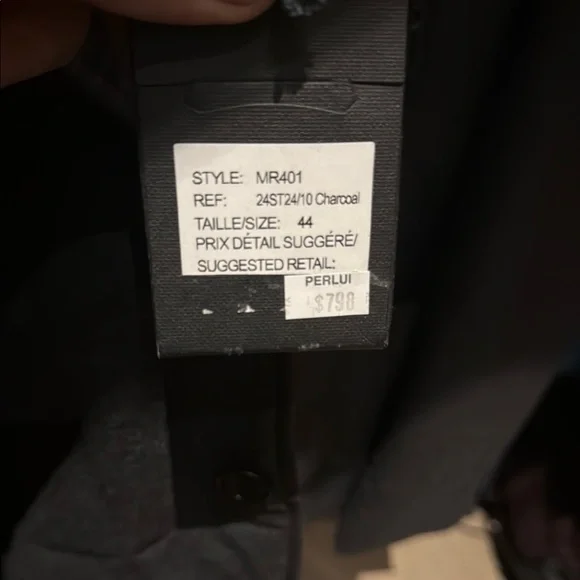 Manuel Ritz Stylish Gray Jacket - Picture 3 of 6